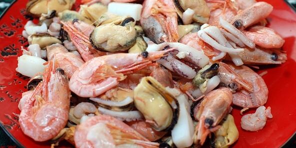 المأكولات البحرية لانقاص الوزن